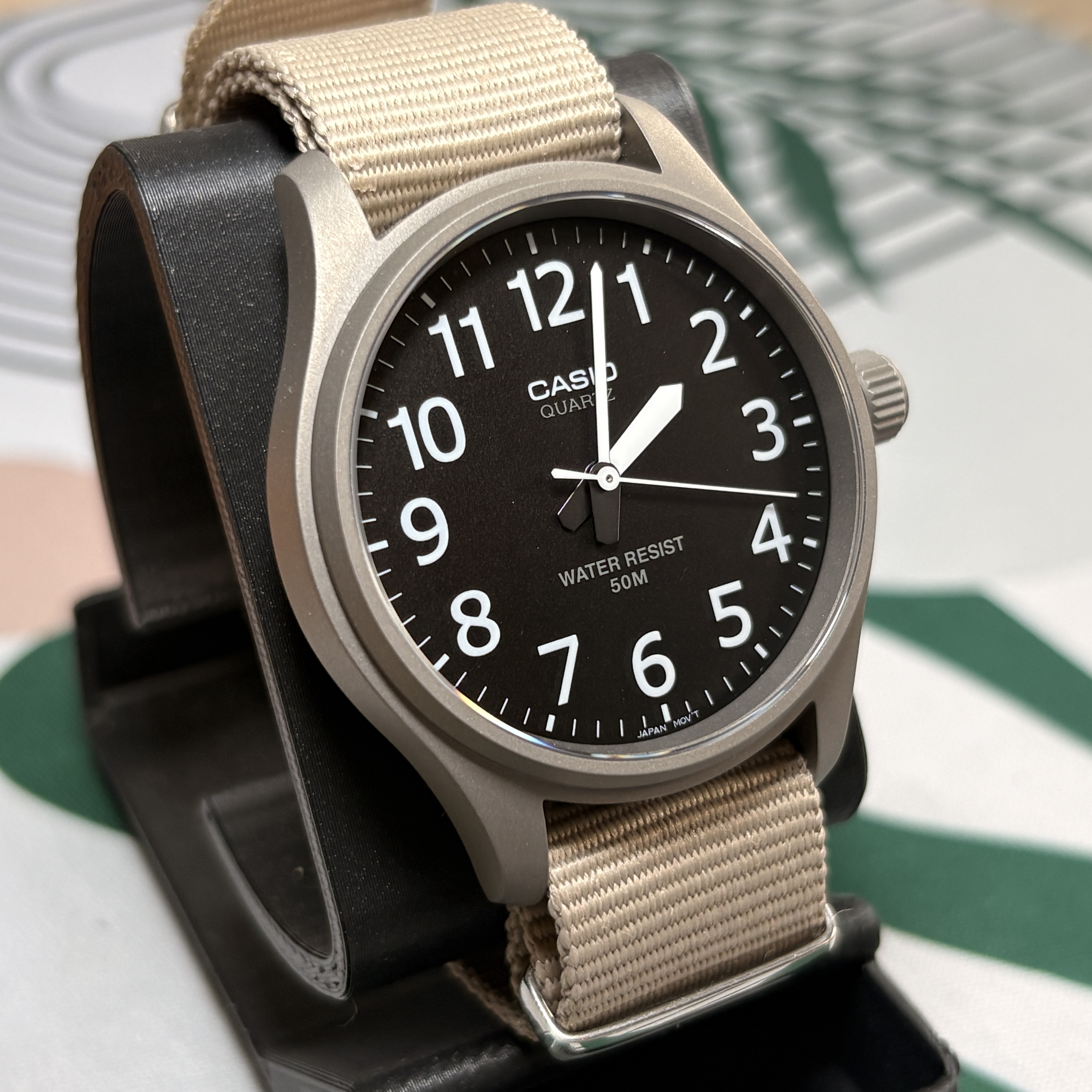 RWW-02 | Titanium | Khaki NATO