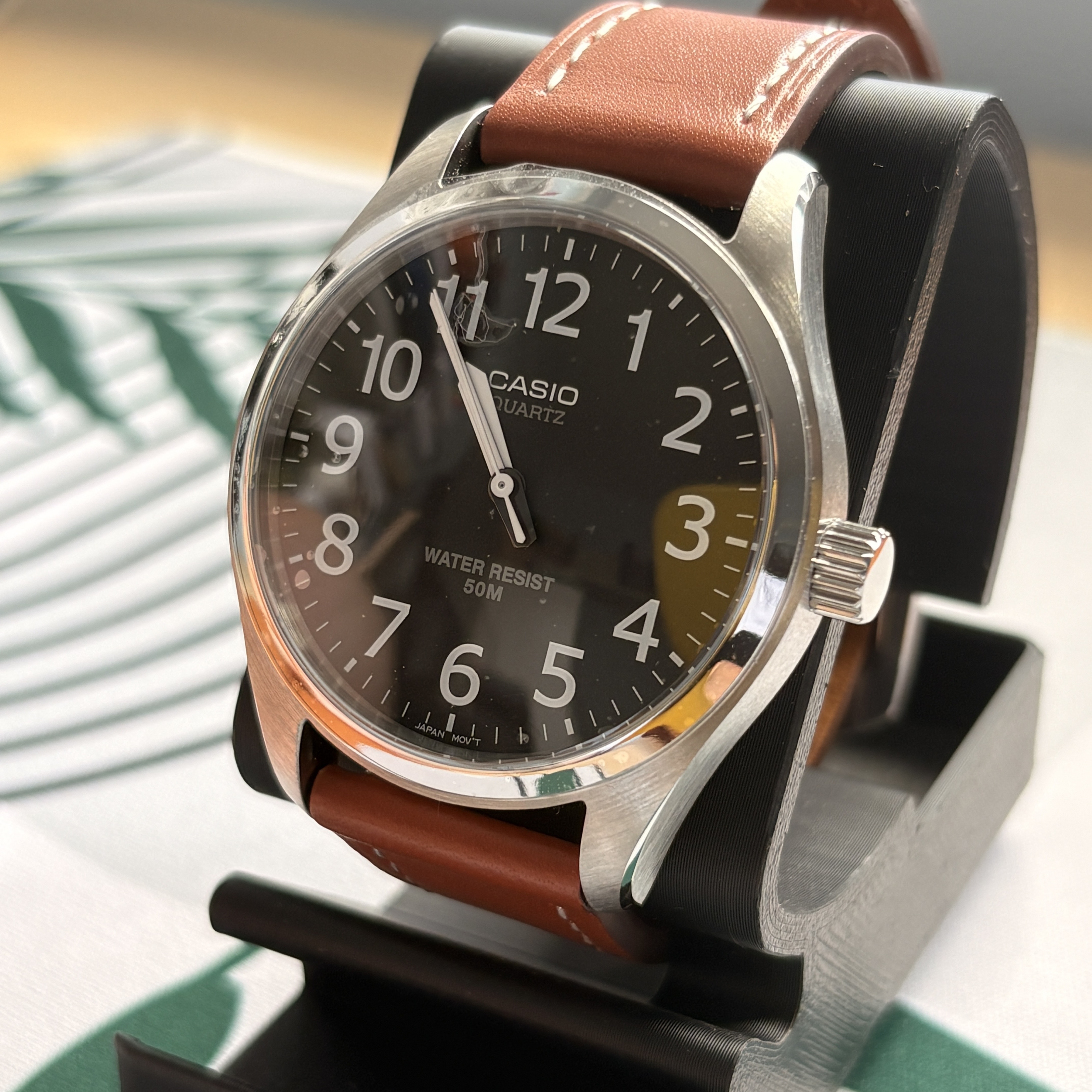 RWW-01 | Steel Pilot | Brown Leather